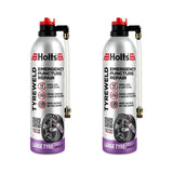 Holts Tyreweld Puncture Sealant Emergency Tyre Repair(Holts Large Tyre Above 17", 500ml Pack Of 2)