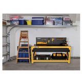 Dewalt Work Station with 2 Shelf Industrial Storage Rack