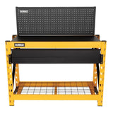 Dewalt Work Station with 2 Shelf Industrial Storage Rack