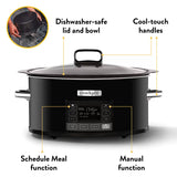 Crockpot CSC093 TimeSelect Digital Slow Cooker Black 5.6L - Clearance