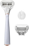 Flamingo Razor Shave Kit, 1 Lilac Handle + 13 Cartridges