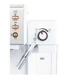 BREVILLE One-Touch Coffee Machine (White & Rose Gold). - shopperskartuae