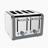 Dualit Architect 1.5L Kettle and 4 Slice Toaster Set Midnight Grey