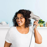 Shark Style iQ Ionic Hair Dryer & Styler [HD120UK] with 2 in 1 Concentrator, Diffuser, Brush - Stone