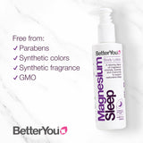 BetterYou Natural Magnesium Sleep Lotion Body Cream
