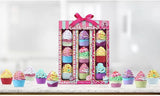 Winter in Venice Pamper Beautiful, Cupcake Bath Bombs, 9 Piece Set, 9 x 150g