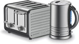 Dualit Architect 1.5L Kettle and 4 Slice Toaster Set Midnight Grey