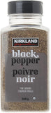 Kirkland Fine Ground Black Pepper, 348 Gram - Shopperskartuae