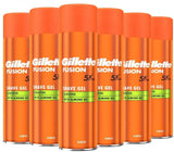 Gillette Shaving Gel Fusion5 Ultra Sensitive, 200 ml x 6