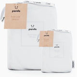 Panda 100% Bamboo Pure Duvet Cover, Size -Super King and Pillow Case, Size - 50 x 75 cm, Pack of 1