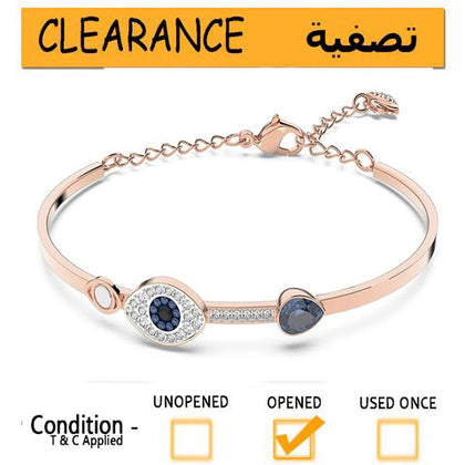 SWAROVSKI Women's Symbolic Evil Eye Bangle-- CLEARANCE