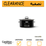 Crockpot CSC093 TimeSelect Digital Slow Cooker Black 5.6L - Clearance