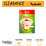 Melitta Original 1x4 Coffee Filter, 40 Pieces- clearance