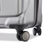 Samsonite Amplitude Large Hardside Suitcase in Silver with TSA Lock, Expandable & 112L Capacity, 360° Spinner