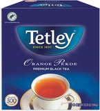 Tetley Tea, Orange Pekoe, Food Service Size 300 Count 945g Tea Bags