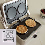 Cuisinart Style Collection Pancake Maker - Non-Stick Removable Plates -- clearance