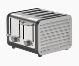Dualit Architect 1.5L Kettle and 4 Slice Toaster Set Midnight Grey