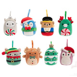 Squishmallows 4-inch Ornament Plush 8-Pack Assorted (Holiday)