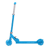 Street Runner Folding Kick Scooter with 120mm LED Wheels, Lightweight, Adjustable handlebar