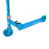Street Runner Folding Kick Scooter with 120mm LED Wheels, Lightweight, Adjustable handlebar