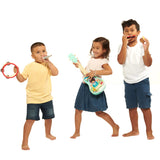 J'adore 8 pc Jungle Music Set- Nature Wood Toys
