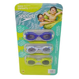 Speedo Kids Unisex Swim Goggles (3-Pack). - shopperskartuae