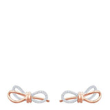 SWAROVSKI Lifelong Bow Pierced Earrings #5447089