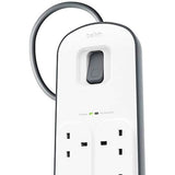 8-Way Surge Protection Strip With 2 Meters Cord Length. - shopperskartuae