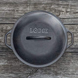 Lodge 5 Quart/4.7 L Cast Iron Dutch Oven, L8DOL3CN