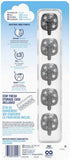 Febreze Car Air Freshener 5 Count Platinum, Original, Moonlight Breeze, Linen & Sky and Platinum Ice