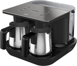 Beko TKM 8961, Turkish Coffee Machine, Removable 1.5L Water Tank Turkish Coffee Machine With 2 Cups -- clearance