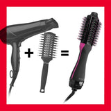 REVLON Salon One-Step Hair Dryer And Volumiser For Medium To Short Hair, RVDR528UKE - NEW SMALLER BRUSH