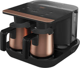 Arcelik 6-Cup Coffee Maker | Stainless Steel Build, 1100W Power, Removable Tank & Water Filter