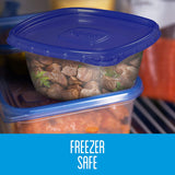 Ziploc Smart Snap Leakproof Food Storage Containers Variety Pack- 58 Pcs