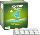 Nicorette Icy White Chewing Gum, 2 mg, 210 Pieces (Quit Smoking & Stop Smoking Aid) Pack of 3