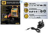 CAT CJ1000DXTUK Power Station: Jump Starter, Air Compressor, USB Ports - Roadside Assistance Essential