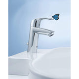 Grohe Single-Lever Basin Tap (Chrome, 33265002) With Pop-up Waste, Plug, One Handle Basin Mixer Tap, Bathroom, Regular Spout, Water-saving, Easy To Clean, Easy Installation. - shopperskartuae