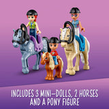 LEGO 41683 Friends Forest Horseback Riding Center Set with Stable, 2 Horses and a Pony, Horse Toy for Girls and Boys Age 7+, New 2021