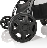 evenflo Omni Plus Modular Stroller Travel System With LiteMax Rear-Facing Infant Car Seat, Heather Grey, 53312353C