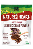 Organic Cacao Powder Nature's Heart 567g