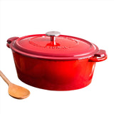 HENCKELS Enameled 6L (6.3 qt.) Cast Iron Covered Casserole