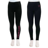 Calvin Klein girls leggings black, 2-pack